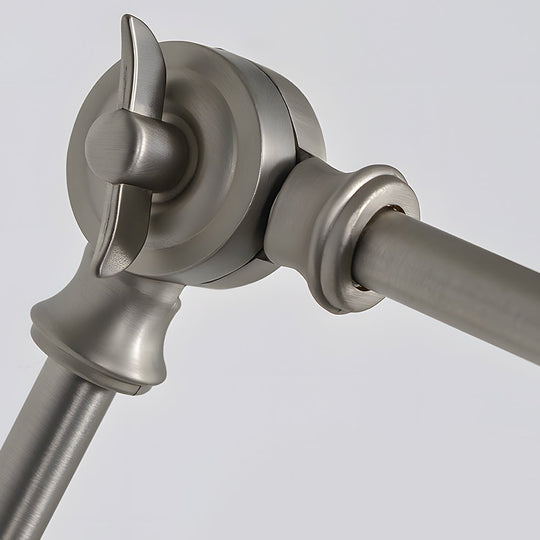Swing Arm Wall Lamp – Adjustable 1-Light Wall Mounted Sconce