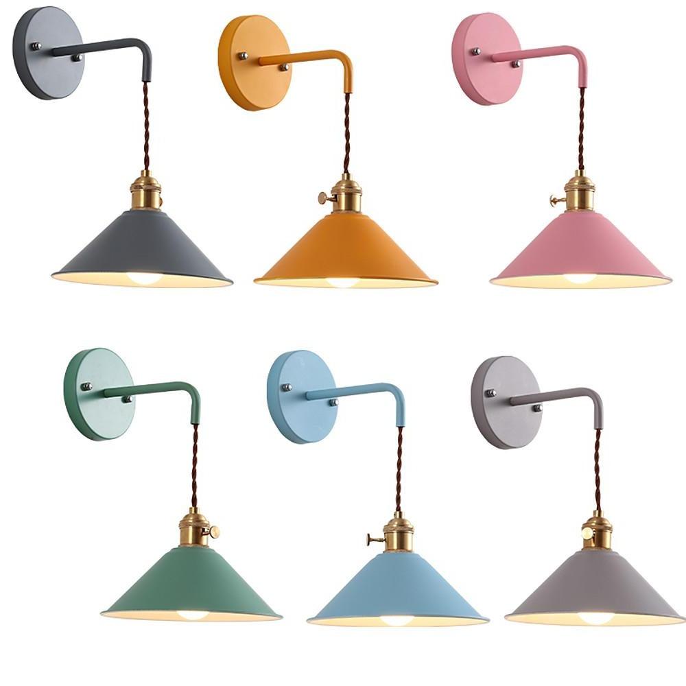 Funnel-Shaped LED Nordic Wall Sconce