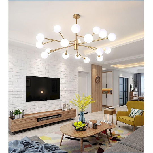 Sputnik Ceiling Light Metal Bubble LED Living Room Ceiling Lights