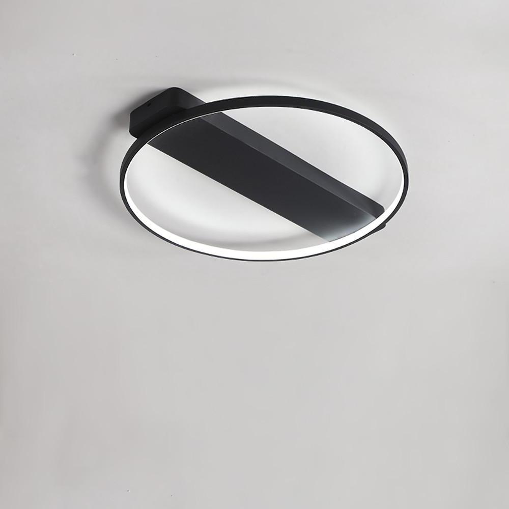 Circle Rectangle Combined LED Modern Flush Mount Ceiling Light