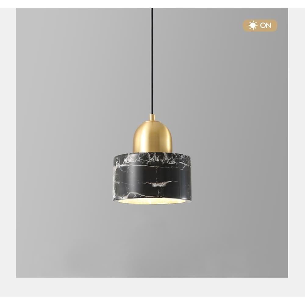 Modern Metal Marble Mini Pendant Light – Classic Artistic Design