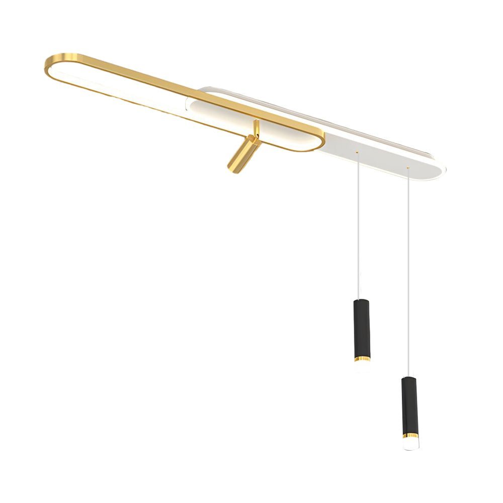 Modern Ceiling Light with Spotlights & Hanging Lamp – LED