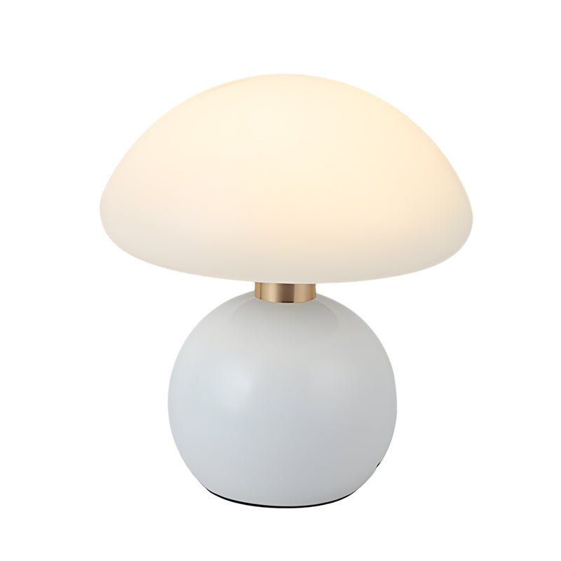 Touch Control Acrylic Mushroom Kids’ Lamp with Metal Ball Base