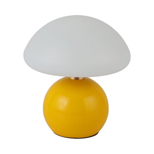 Touch Control Acrylic Mushroom Kids’ Lamp with Metal Ball Base