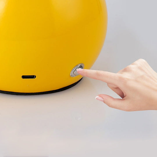 Touch Control Acrylic Mushroom Kids’ Lamp with Metal Ball Base