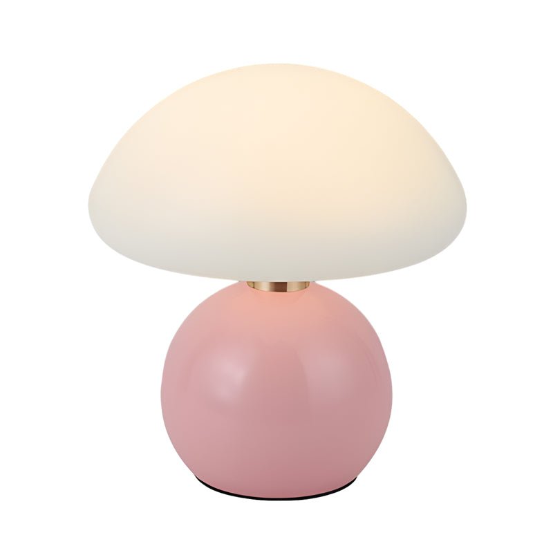 Touch Control Acrylic Mushroom Kids’ Lamp with Metal Ball Base
