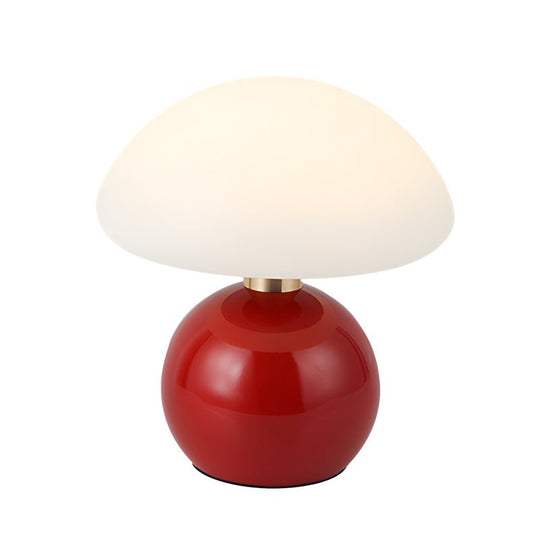 Touch Control Acrylic Mushroom Kids’ Lamp with Metal Ball Base