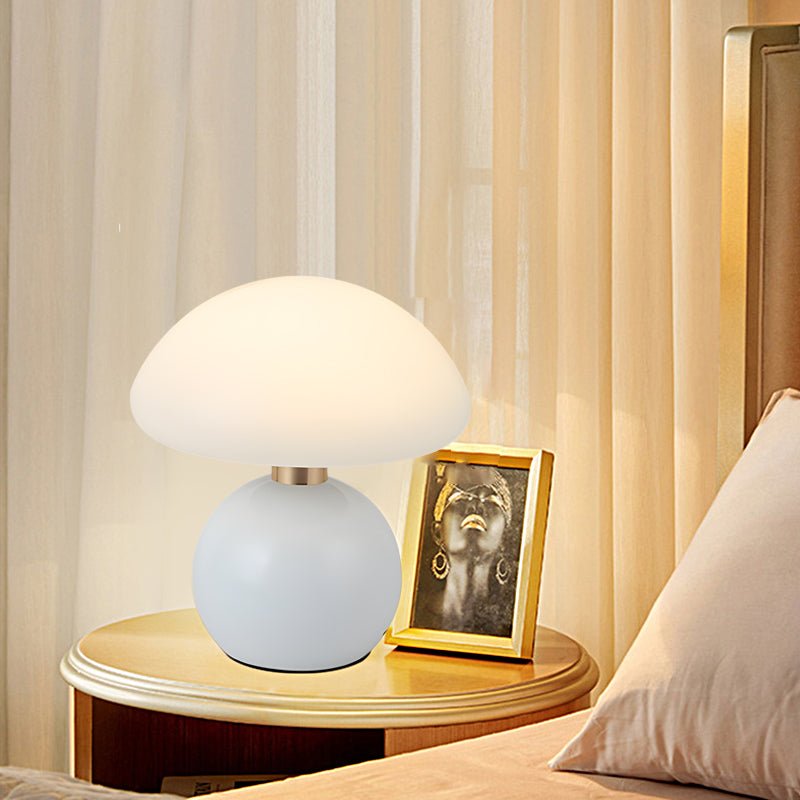 Touch Control Acrylic Mushroom Kids’ Lamp with Metal Ball Base