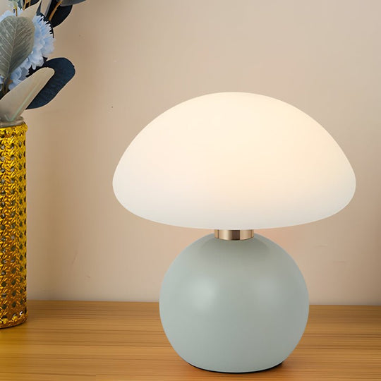 Touch Control Acrylic Mushroom Kids’ Lamp with Metal Ball Base