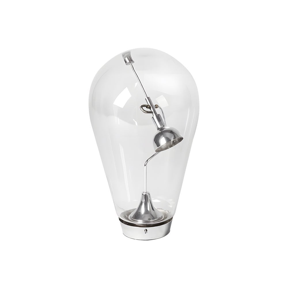 Touch-Dimming Glass Bulb Home Office Desk Lamp with Magnetic Control