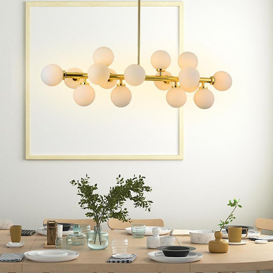 35'' LED 16-Bulb Molecular Pendant Lighting Fixture