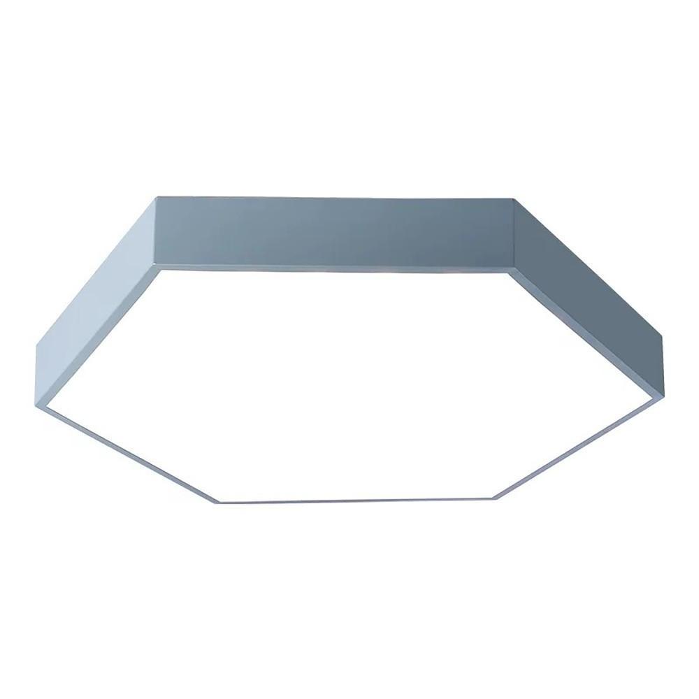 Hexagon LED Modern Flush Mount Ceiling Light