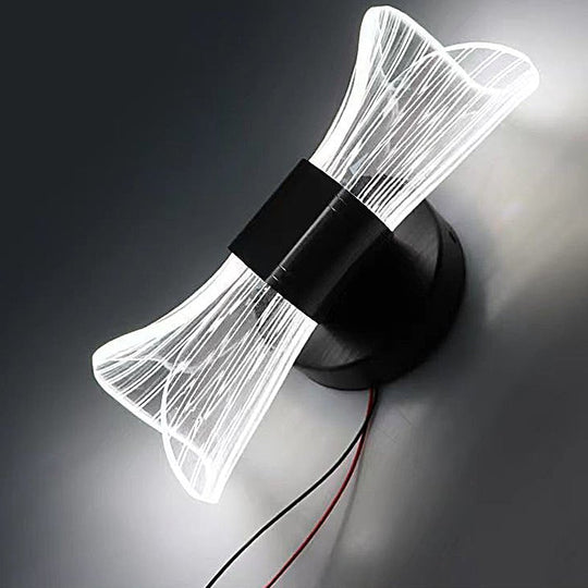 Trumpet Creative Up and Down LED Three Step Dimming Wall Lamp