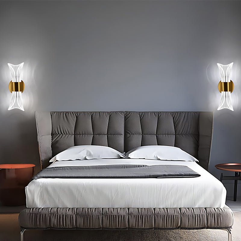Trumpet Creative Up and Down LED Three Step Dimming Wall Lamp