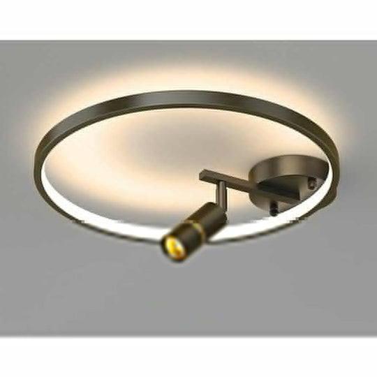 LED Circle Spotlight Dimmable Flush Mount Ceiling Light