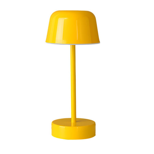 Tunable Metal Finish Hat-Style LED Table Lamp