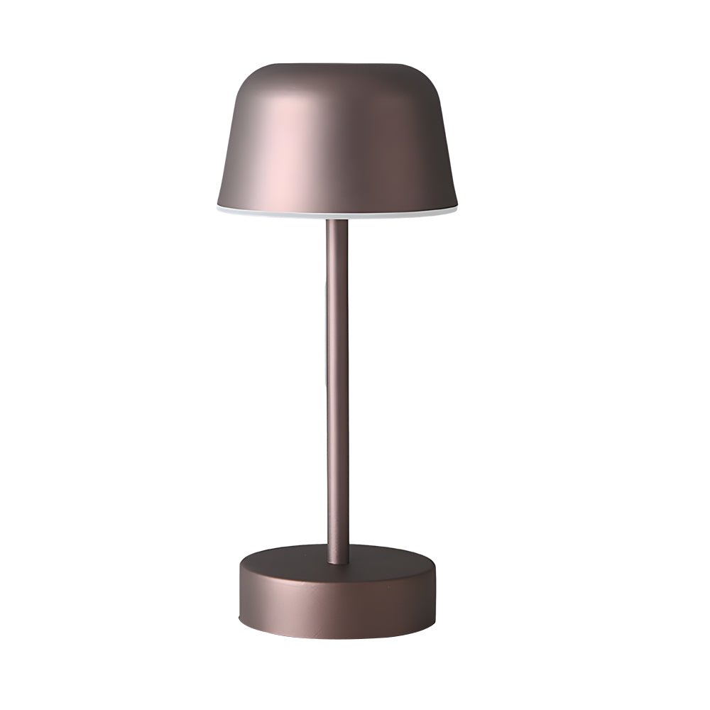 Tunable Metal Finish Hat-Style LED Table Lamp