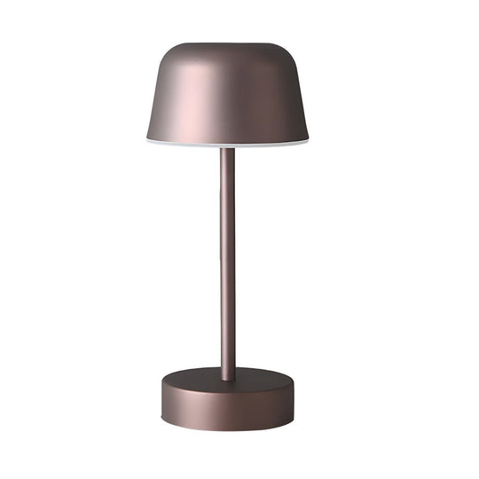 Tunable Metal Finish Hat-Style LED Table Lamp
