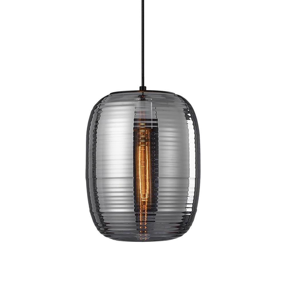 Lantern Shaped Electroplated Glass LED Modern Pendant Light