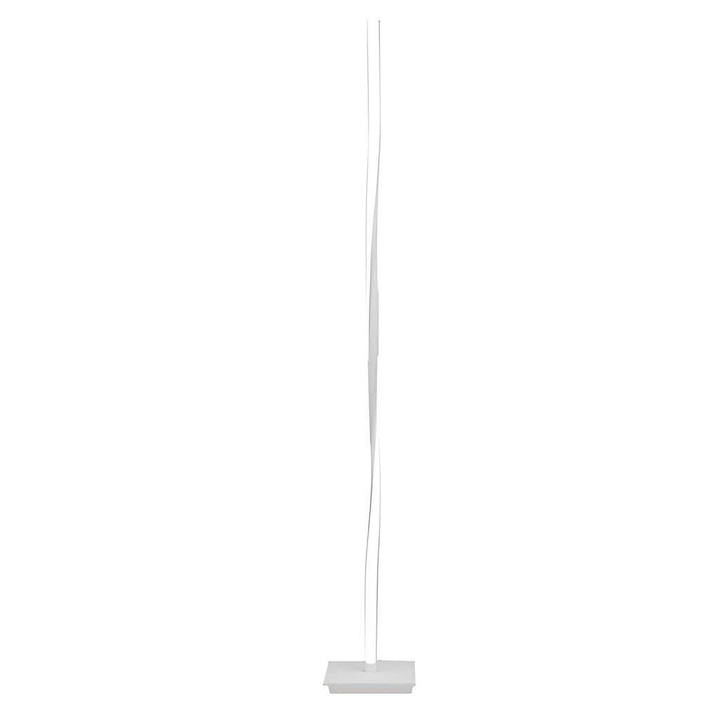49'' Modern Twisted LED Floor Lamp with Remote & App Control