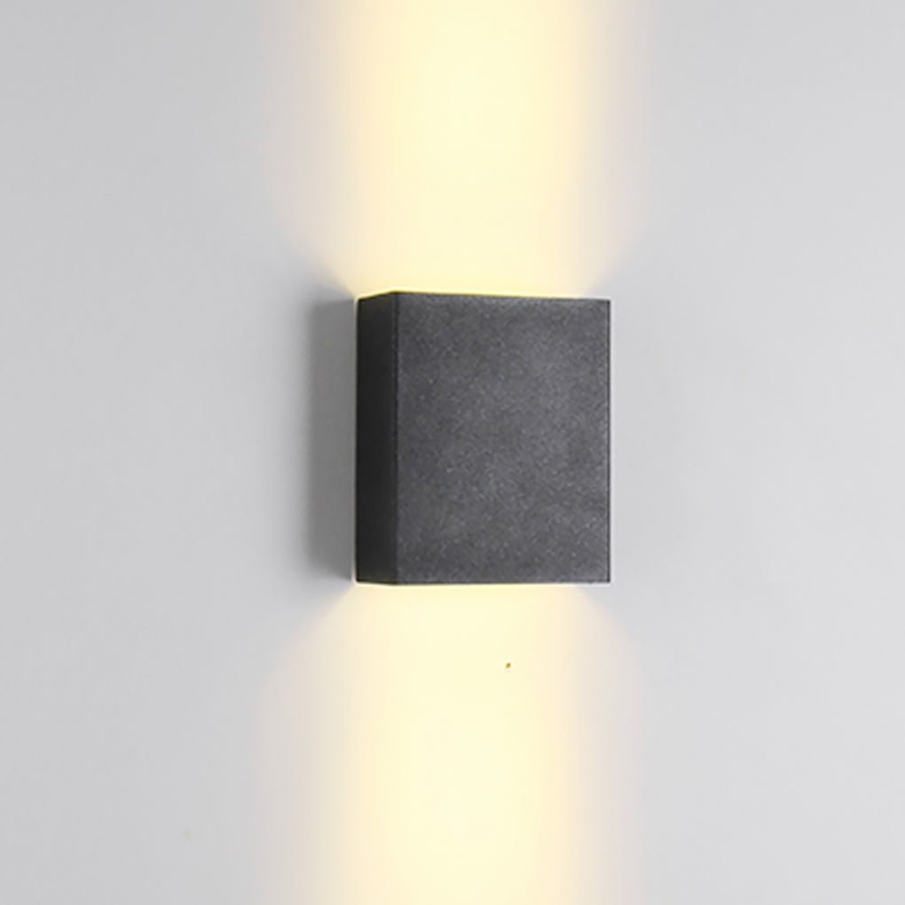 Gorgeous LED Up Down Exterior Lights Modern Outdoor Wall Lighting