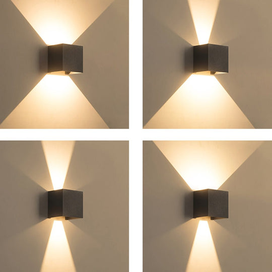 Up and Down Adjustable Beam LED Waterproof Outdoor Wall Light