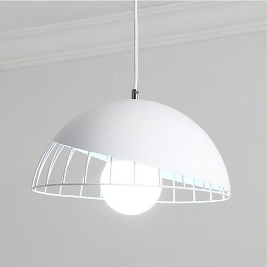Creative Metal Semi Globular Design LED Modern Kitchen Island Light