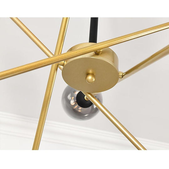 LED Modern Glass Sputnik Chandelier
