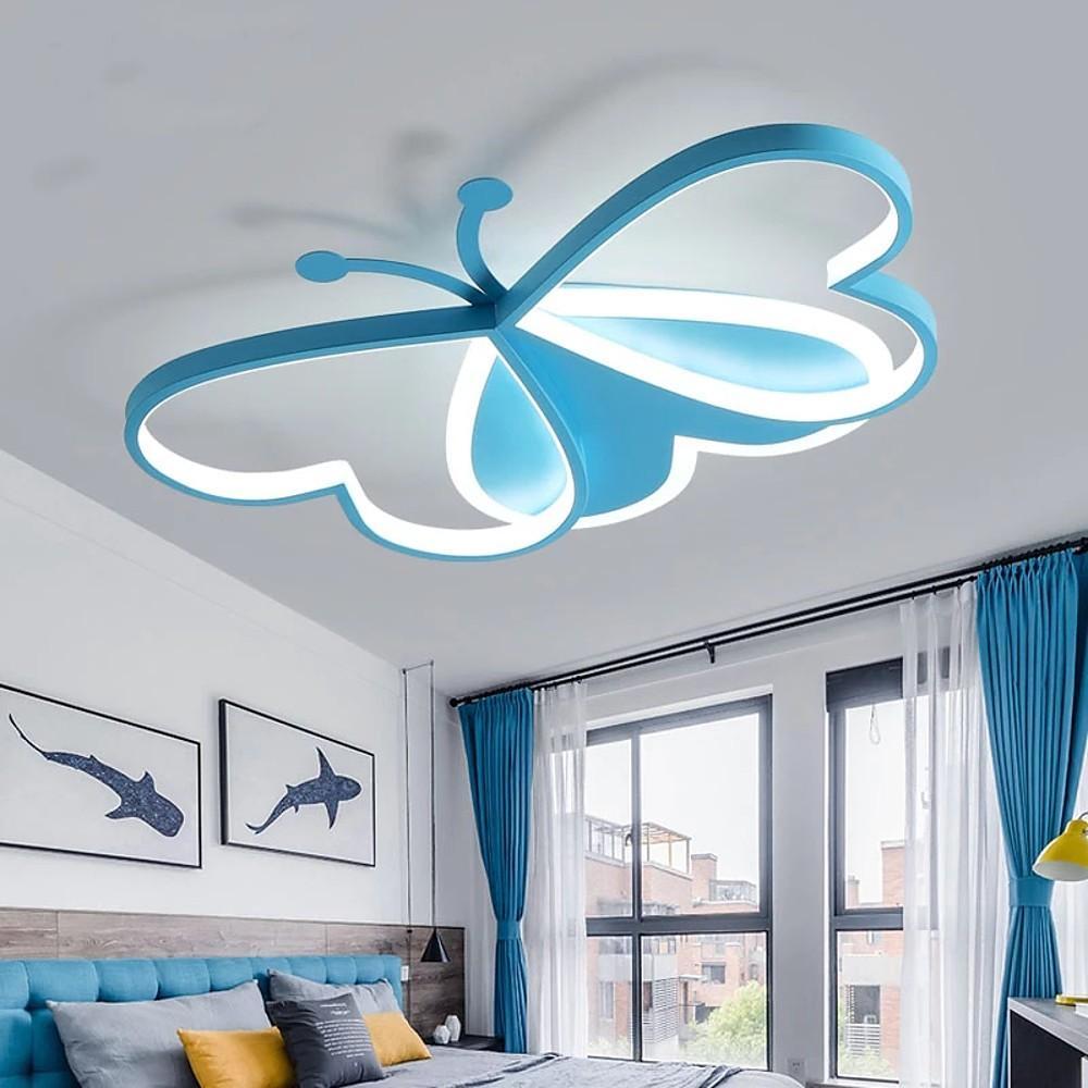 Creative Butterflies Shaped LED Modern Flush Mount Ceiling Light