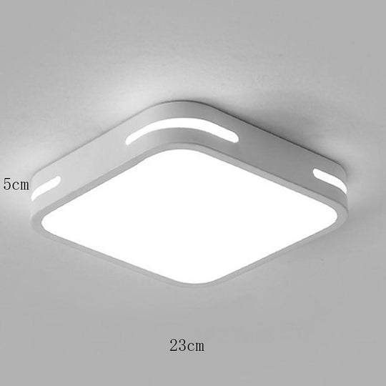 Modern Flush Mount Square LED Acrylic Ceiling Light