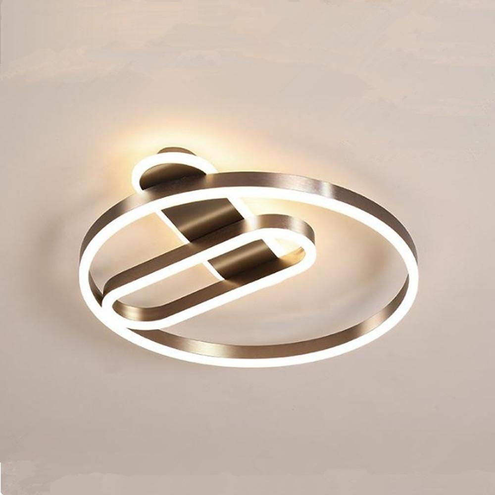 Geometric Circle LED Modern Flush Mount Ceiling Light