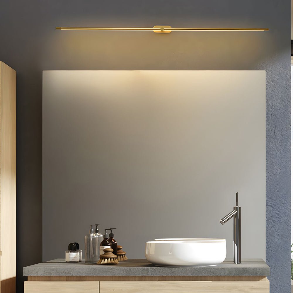 Ultra-Slim Cylindrical LED Bathroom Vanity Light