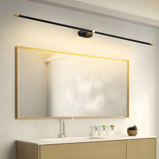 Ultra-Slim Cylindrical LED Bathroom Vanity Light