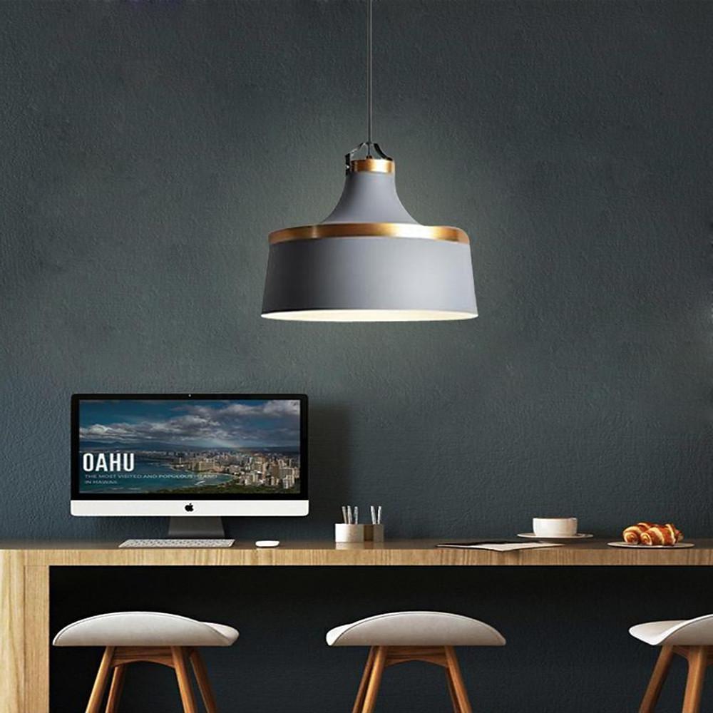 Classic Kitchen Pendant Lighting Bowled Metal LED Pendant Light