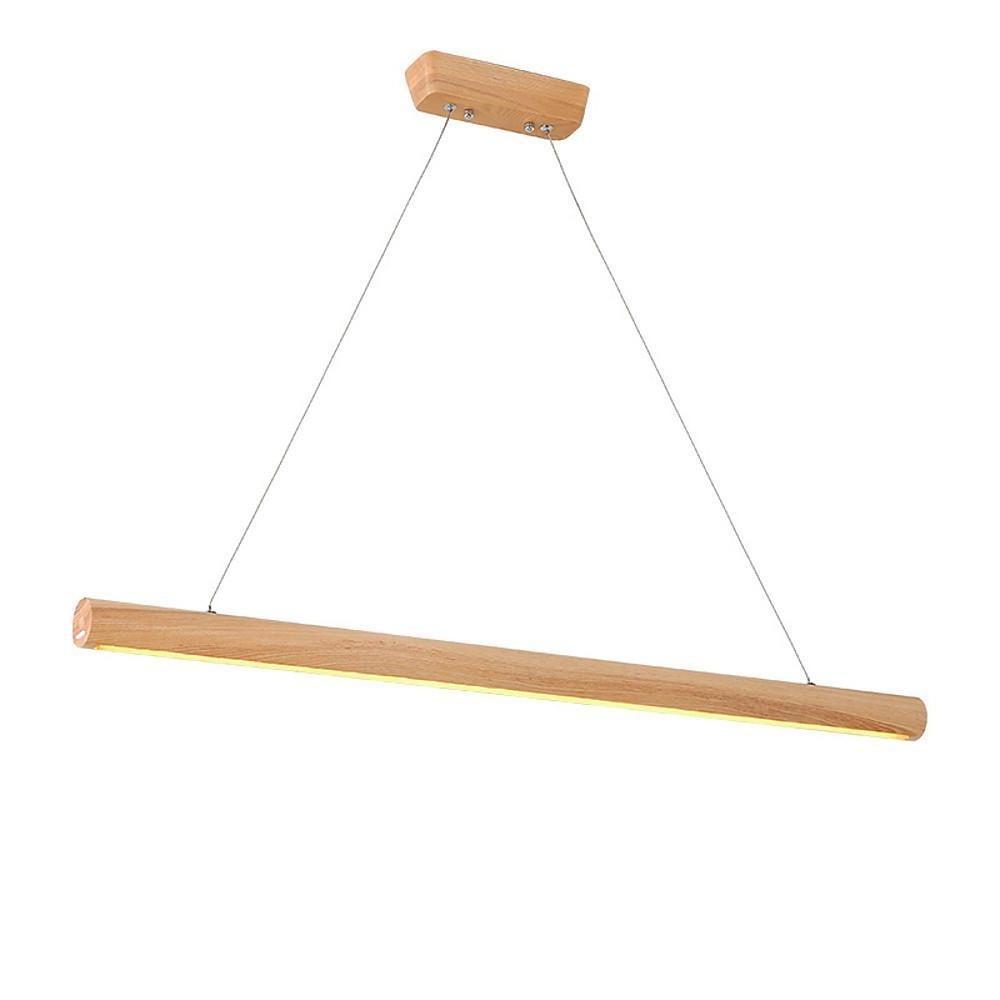 Wood Tube Design LED Modern Pendant Lighting Ceiling Light