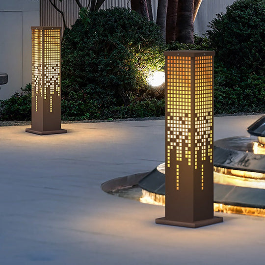 Stainless Steel LED Outdoor Bollard Garden Light