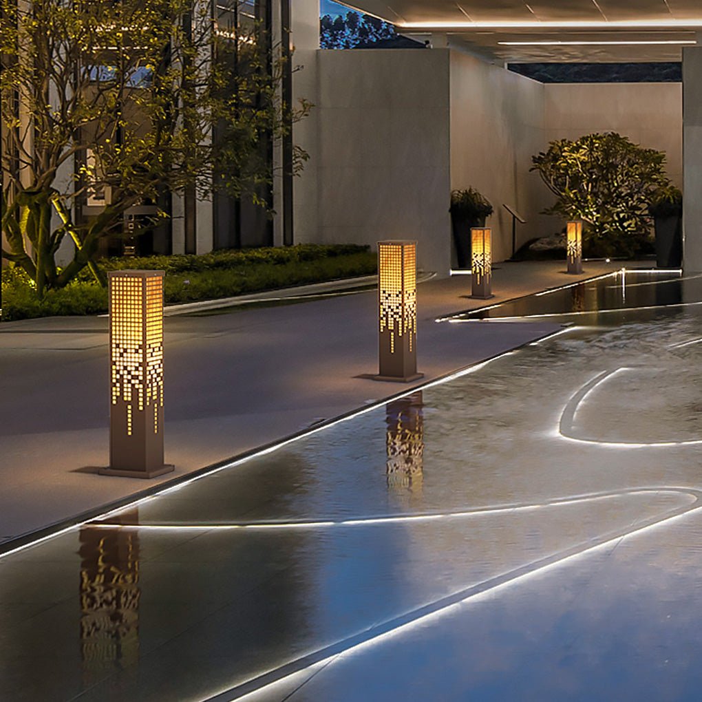 Stainless Steel LED Outdoor Bollard Garden Light