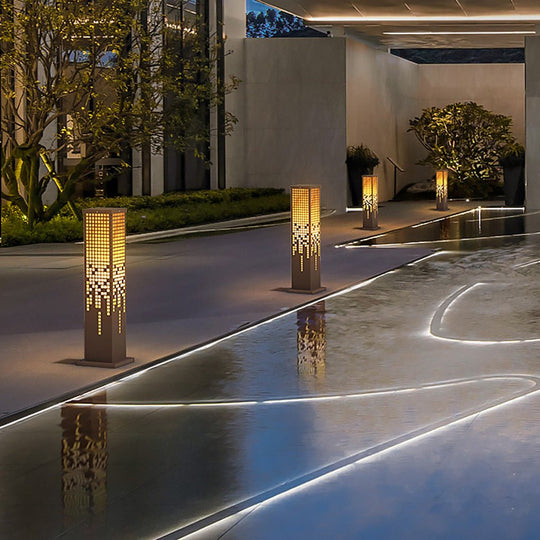 Stainless Steel LED Outdoor Bollard Garden Light