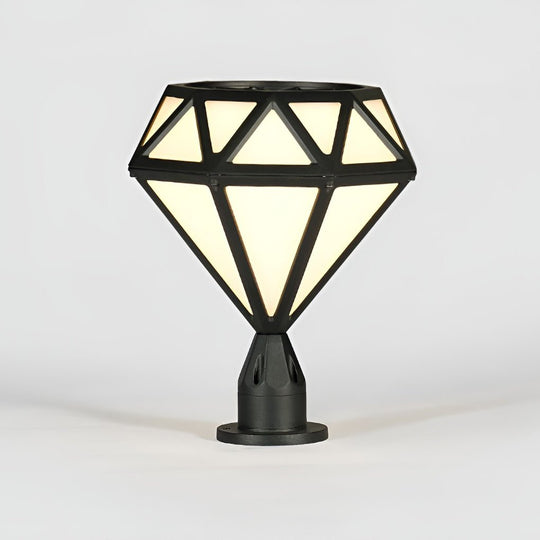 Unique Diamond Shaped LED Post Lights Outdoor Lights Waterproof Fence Post Lights
