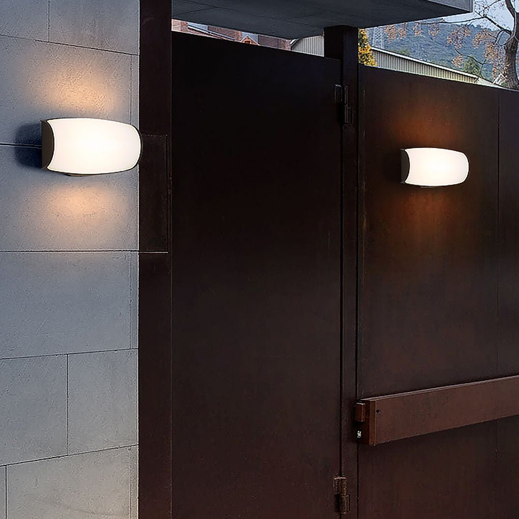 Double-Layer LED Outdoor Wall Lamp Waterproof Modern