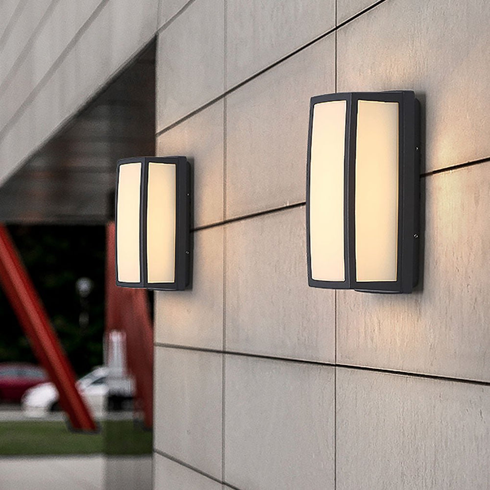 Double-Layer LED Outdoor Wall Lamp Waterproof Modern