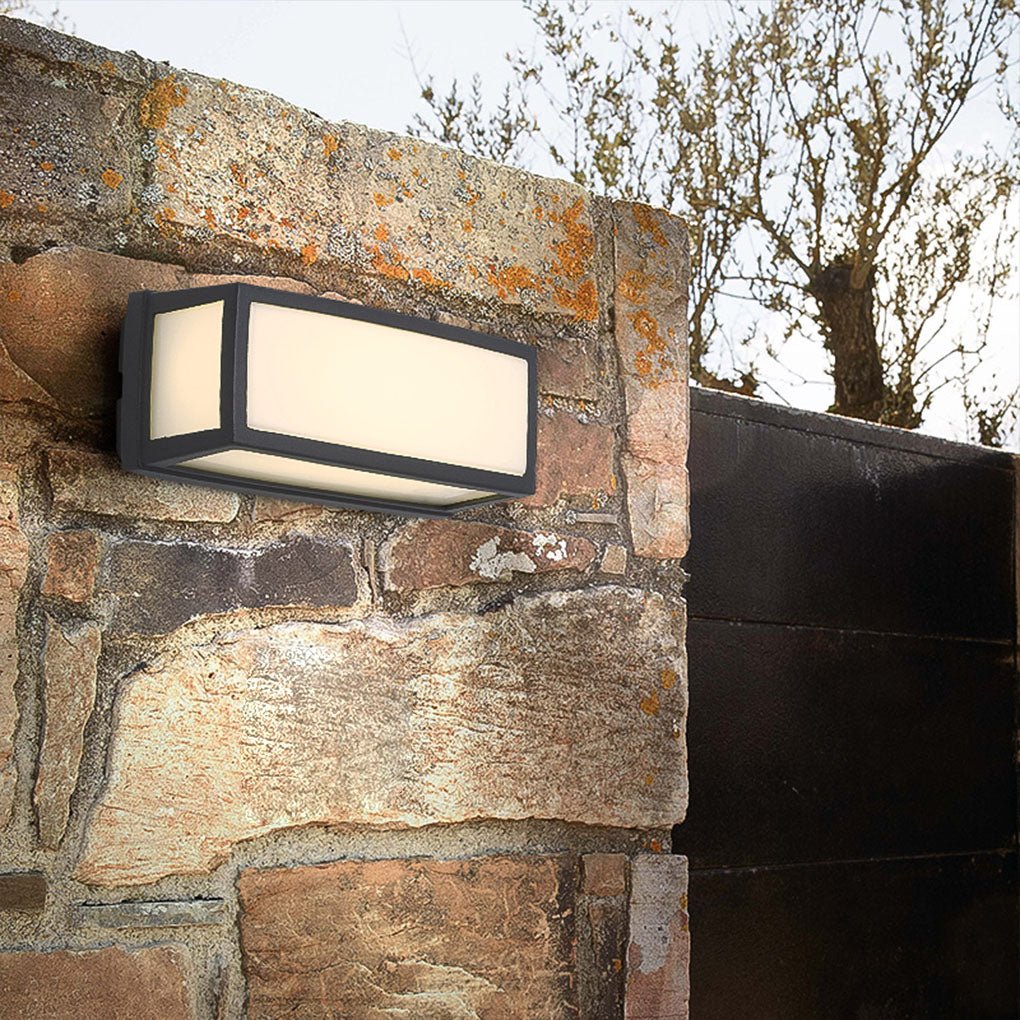Double-Layer LED Outdoor Wall Lamp Waterproof Modern