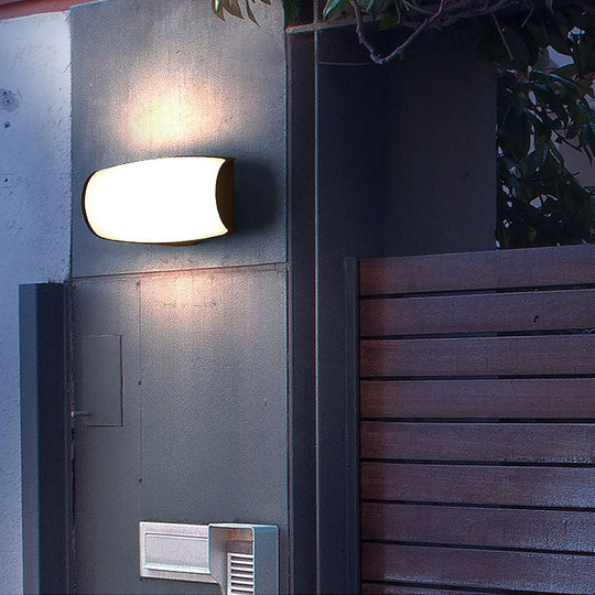 Double-Layer LED Outdoor Wall Lamp Waterproof Modern