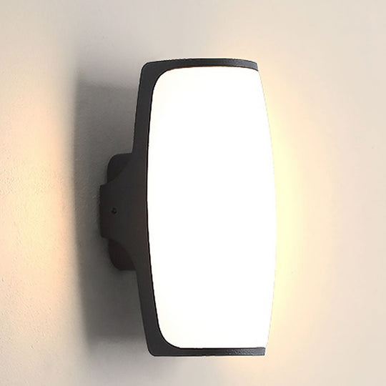Double-Layer LED Outdoor Wall Lamp Waterproof Modern