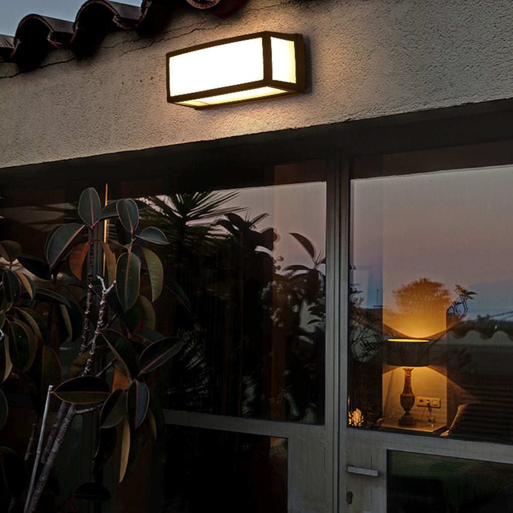 Double-Layer LED Outdoor Wall Lamp Waterproof Modern