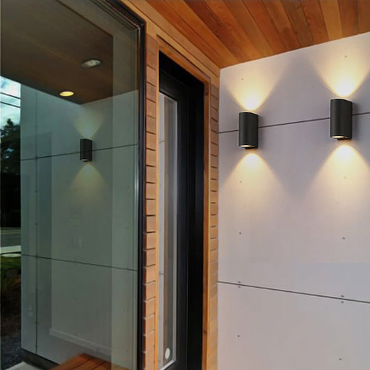 Modern Up and Down LED Waterproof Outdoor Wall Light