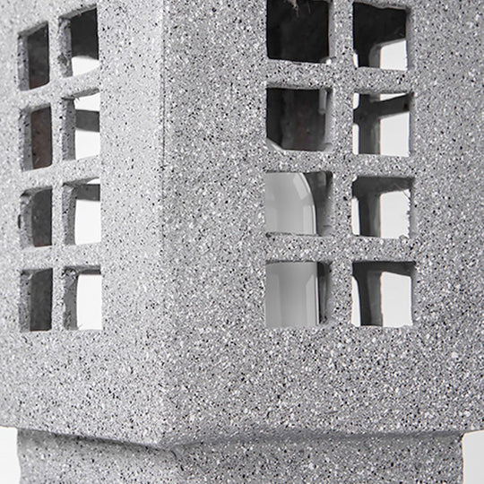 Sturdy Imitation Stone Outdoor LED Landscape Pillar Light