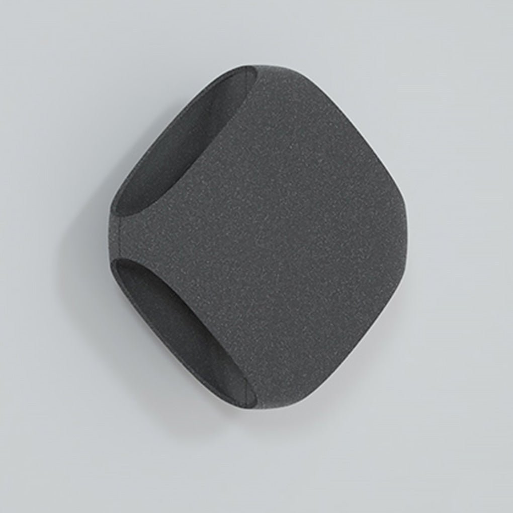 Square LED Outdoor Wall Light Waterproof Black