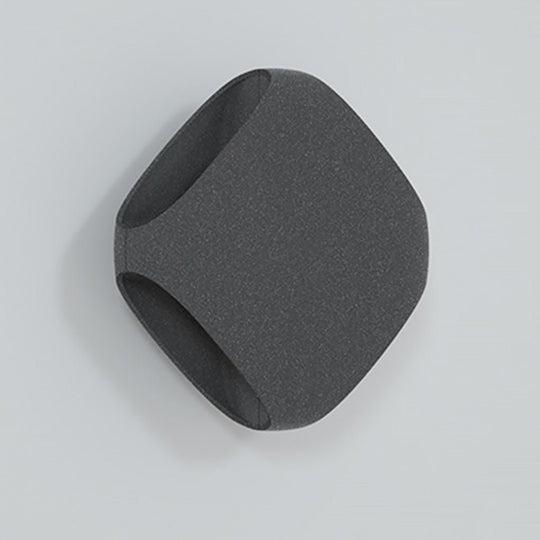 Square LED Outdoor Wall Light Waterproof Black