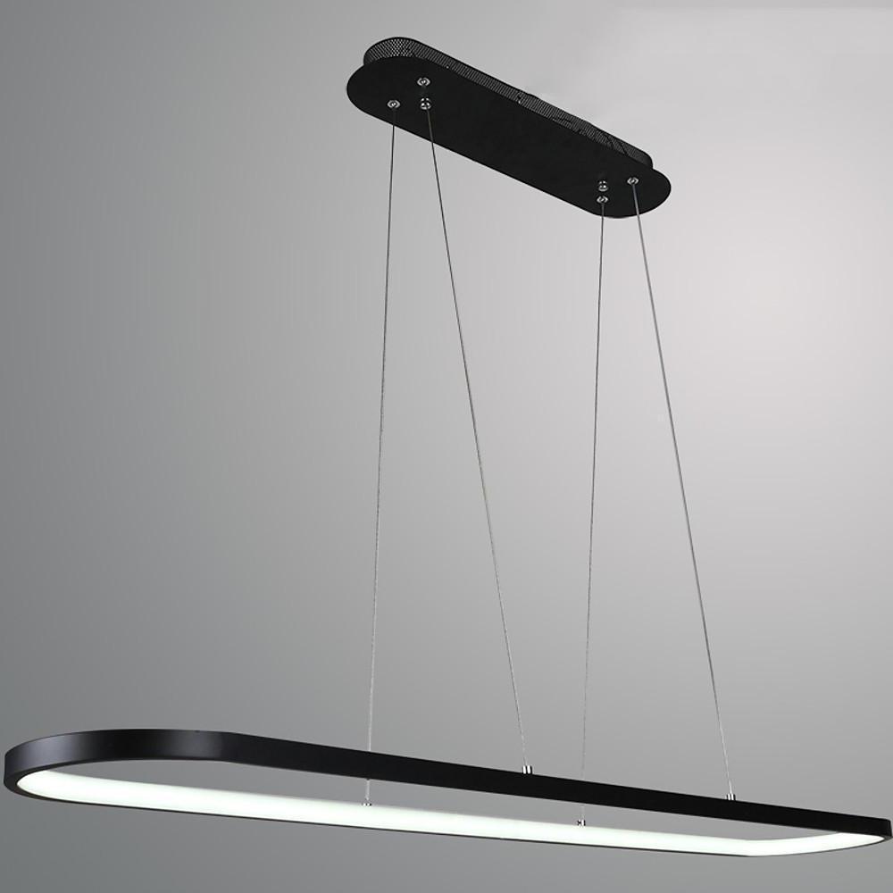 Rounded Rectangle LED Pendant Light for Kitchen